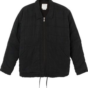 RVCA Carbon Quilted oversized jacket